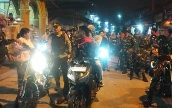 Polsek Belawan dan Termbekang Belawan Antisipasi Begal dan Tauran