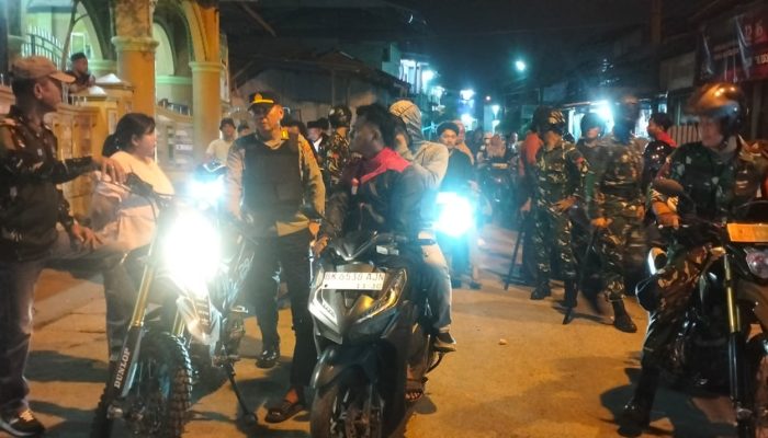 Polsek Belawan dan Termbekang Belawan Antisipasi Begal dan Tauran