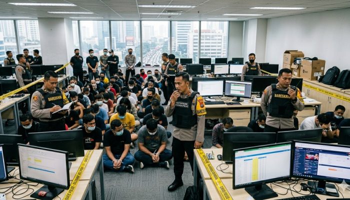 Sindikat Judol di Hayamwuruk Dibongkar, Pemainnya 321 WNA
