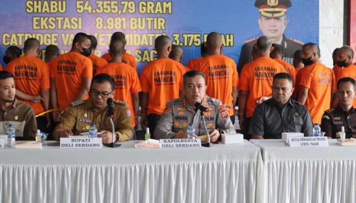 Januari – April 2026, Polres Deliserdang Ungkap Ratusan Kasus Narkoba